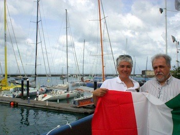 Cecilia Carreri accolta dal console italiano in Brasile